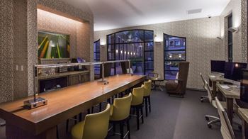 Coworking lounge